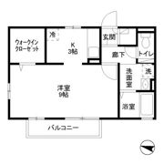 花月モナリエⅡの間取り画像