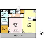 ボイス・セカンド Aの間取り画像