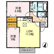 マナーズエムの間取り画像