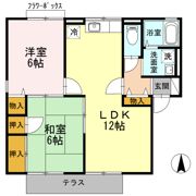 ガーデンハイツ A棟の間取り画像