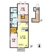 アダージョ ヴィブレの間取り画像