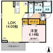 SMILE鍋島駅前の間取り画像
