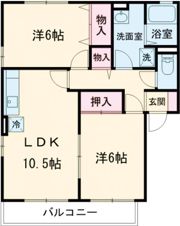 エトワールパレス A棟の間取り画像