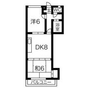 ストーク若水の間取り画像