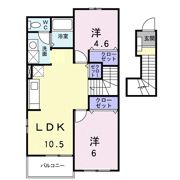 フレッシュ プラムの間取り画像