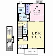 ソーレ・メゾンⅢの間取り画像