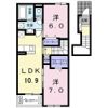グランヴィア Kの間取り画像