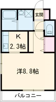 ビューポート東山の間取り画像