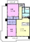 コーディアルコート津の間取り画像