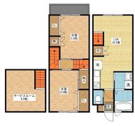 MODERN PALAZZO 戸石Eの間取り画像
