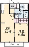 ソレジオKawakamiの間取り画像