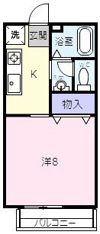 ボナール駒の間取り画像