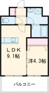 レジェンド直方 壱番館の間取り画像