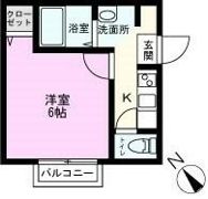 クリアベール春日部の間取り画像