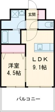 レジェンド直方 壱番館の間取り画像