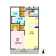 レスポワール Bの間取り画像