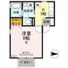 コーポKの間取り画像