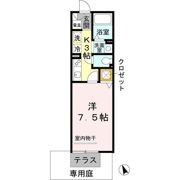 オーチャードの間取り画像