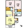 メゾンドシャルムの間取り画像