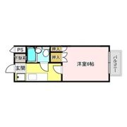 コーポ前田 B棟の間取り画像