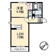 メロディハート C棟の間取り画像
