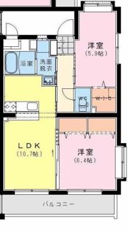 Maison de mauve （メゾンドゥモーブ）の間取り画像