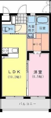 Maison de mauve （メゾンドゥモーブ）の間取り画像
