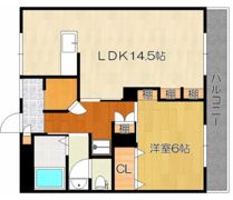 大財マンションの間取り画像
