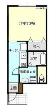 アバンティ木津C棟の間取り画像