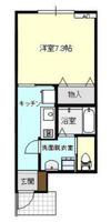 アバンティ木津C棟の間取り画像