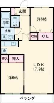 ビオス菰口の間取り画像