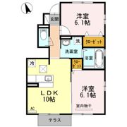 unity αの間取り画像