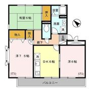 ヴァンベール冨士の間取り画像