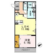 シャルムAの間取り画像