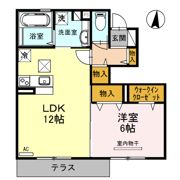 シャルマンヴィラの間取り画像