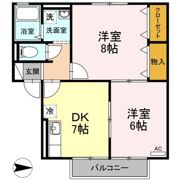 メゾン･ヴェール A棟の間取り画像