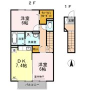 SejourキャラⅢの間取り画像
