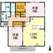 グレイス田上の間取り画像