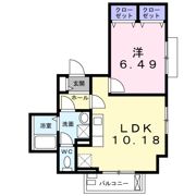 タウンハウスKK Ⅲの間取り画像