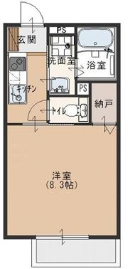 ソレジオ小手指の間取り画像