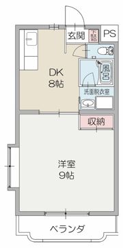 Twinkle藤間の間取り画像