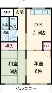 リアライズ野崎の間取り画像