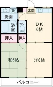 GTコーポの間取り画像