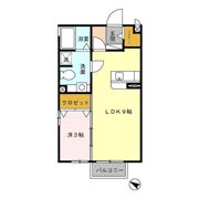 セジュールRITZの間取り画像