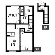 サンローズの間取り画像