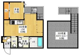 Grandtic Regalo 海田（仮称：GRANDTIC海田2）の間取り画像