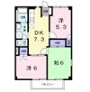 アミスターAの間取り画像