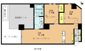 リゾート西馬込の間取り画像