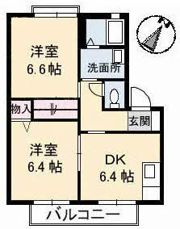 サングランデの間取り画像