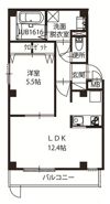 SORATOUMI海岸通の間取り画像